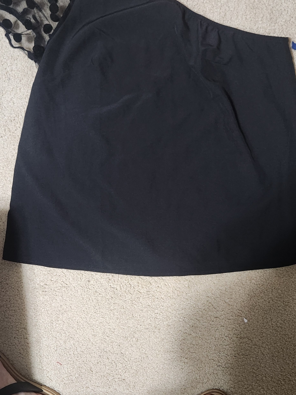 SHEIN Curve Black One Shoulder Top